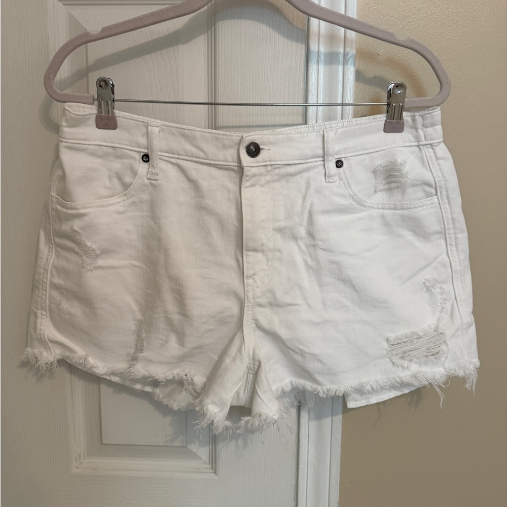 Aerie Daydream Denim Short White L